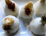 春野菜天むす！ニョキニョキおかずおにぎり作り方6写真