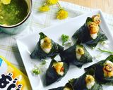 春野菜天むす！ニョキニョキおかずおにぎり作り方8写真