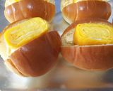 玉子焼きのロールパンサンド作り方6写真