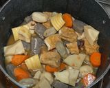 筍と根菜の煮物作り方12写真