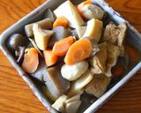 筍と根菜の煮物作り方13写真