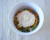 【離乳食 後期】うどんと野菜のグラタン作り方3写真