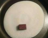 材料3つ!卵なし牛乳なしチョコクレープ作り方4写真