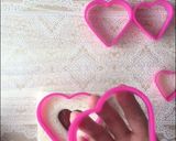 簡単かわいいハートのランチパックサンド作り方6写真