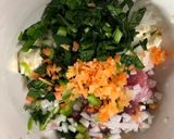 離乳食後期 鉄たっぷりかつおバーグ作り方2写真