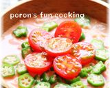野菜ジュースでdeこくまろぶっかけ冷素麺作り方6写真