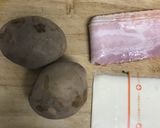 野菜ジュースとＨＭで簡単朝食作り方1写真
