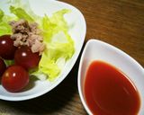 野菜ジュースで簡単ドレッシング♪作り方2写真