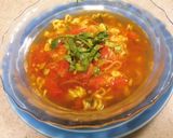サッパリ辛っ！辛ラーメントマトスープ作り方5写真