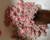 大根と豚ミンチの味噌炒め作り方2写真