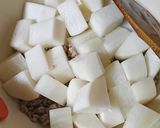 大根と豚ミンチの味噌炒め作り方3写真