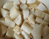 大根と豚ミンチの味噌炒め作り方4写真