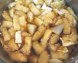 ★大根とお揚げの煮物★作り方3写真