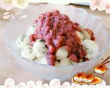 マクロビ☆豆腐と上新粉のよもぎ団子作り方6写真