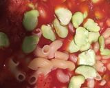マカロニ入り野菜スープ作り方2写真