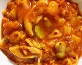 マカロニ入り野菜スープ作り方4写真