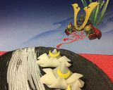 端午の節句に簡単レンジ八ッ橋de兜作り方10写真
