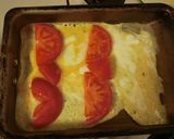 アスパラとトマトオムレツのチーズサンド作り方3写真
