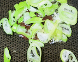 ネギ＆わかめふりかけの炒めごはん作り方1写真