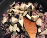 ルー不使用・豚コマとなすのスパイスカレー作り方11写真