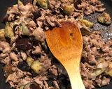 ルー不使用・豚コマとなすのスパイスカレー作り方12写真