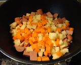 煮豆&野菜ごろごろトマトスープ作り方7写真