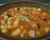 煮豆&野菜ごろごろトマトスープ作り方11写真