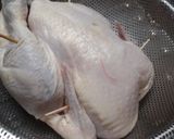 鶏1羽丸ごと、炭酸水と圧力鍋で柔らかに！作り方1写真