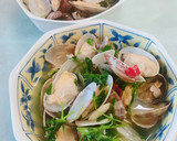簡単！あさりと豆苗の白ワイン蒸し作り方6写真