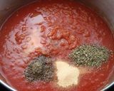 私の基本●美味しいトマトパスタソース作り方5写真
