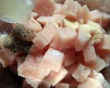 おうち居酒屋★ころころチキンのギリシャ風作り方2写真