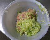 赤カボチャの肉詰めあんかけオクラ添え作り方1写真