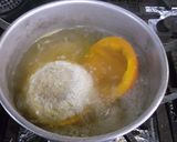 赤カボチャの肉詰めあんかけオクラ添え作り方3写真