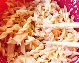 簡単！常備菜！具材たっぷりマカロニサラダ作り方3写真