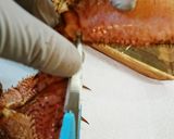 簡単毛がに捌き方から刺身、蟹鍋、蟹雑炊作り方4写真