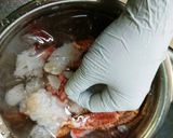 簡単毛がに捌き方から刺身、蟹鍋、蟹雑炊作り方9写真