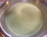 抹茶ミルクプリン作り方4写真