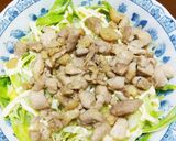 チキン＆レタス丼作り方3写真