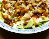 チキン＆レタス丼作り方4写真