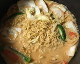 旨辛！豆乳胡麻辛ラーメン作り方5写真