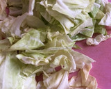 簡単☆食用菊とキャベツのおひたし作り方2写真
