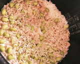 白だしで簡単☆桜えびと枝豆ツナの炊き込み作り方3写真