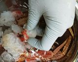簡単毛がに捌き方から刺身、蟹鍋、蟹雑炊作り方8写真