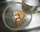 簡単毛がに捌き方から刺身、蟹鍋、蟹雑炊作り方14写真