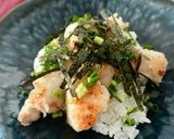鶏胸肉の塩麹漬け丼作り方4写真