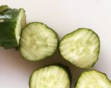 キュウリとワカメの酢の物作り方1写真