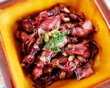 ホタルイカのガーリックバター炒め作り方5写真
