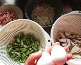 アスパラでごはんとおかず作り方4写真