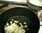 野菜ジュースで　簡単ツナチーズリゾット作り方2写真