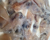 めんつゆでほたるいかと筍の和風パスタ作り方1写真
